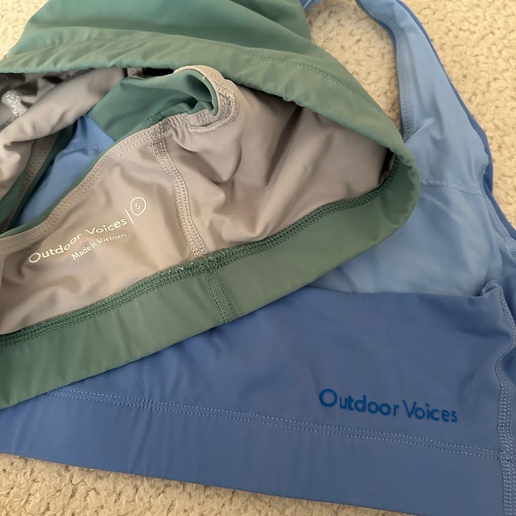 BUNDLE: TWO Outdoor Voices All Time Bras NWOT, Smalls - Picture 3 of 3